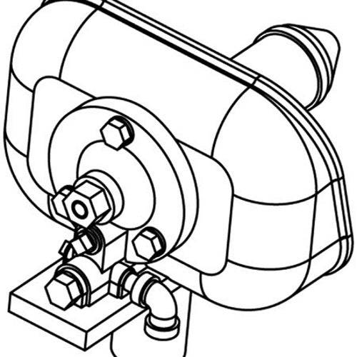 Athearn ATH01324 HO Scale Hancock Air Whistle w/Refector (3) - PowerHobby