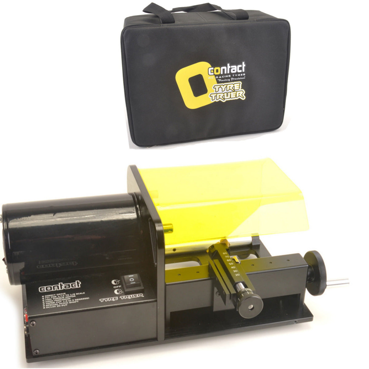 Contact RC J017 Foam Tire Truer w Bag V2 Version - PowerHobby