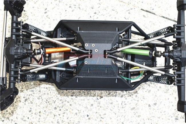 GPM STEEL ALUMINUM FRONT REAR CVD DRIVE SHAFT AXIAL CAPRA 1.9 UTB YETI BLACK - PowerHobby