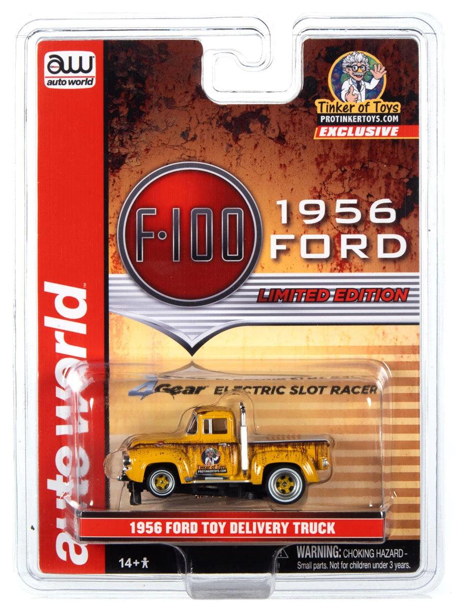 Auto World 1956 Ford F-100 Pickup Truck AFX HO Slot Car Exclusive Limited Edition - PowerHobby