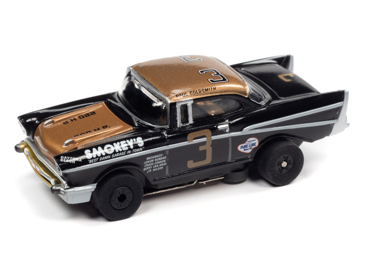 Auto World 1957 Chevy Bel Air Heat Twin Pack for AFX HO Slot Car Limited Edition - PowerHobby