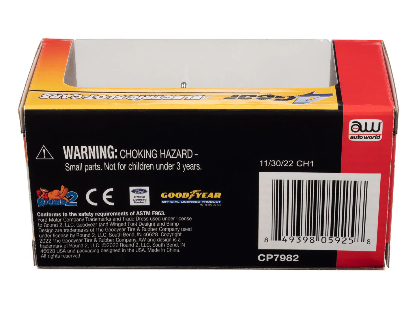 Auto World Ford F-100 Pickup Flames Exclusive 4Gear HO slot car Limited Edition - PowerHobby