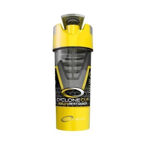 Cyclone Cup SmartShake 20oz Yellow Protein Pre-Workout Mixer Shaker BPA Free - PowerHobby