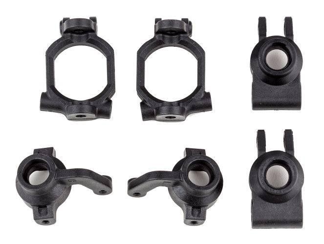 Associated 225818 Rival MT10 Caster and Steering Block Set - PowerHobby