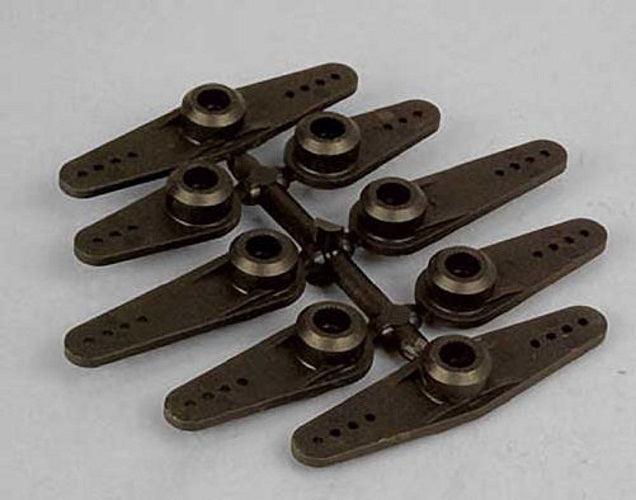 Dubro Products 670 Servo Arms Super-Strength Futaba J Long (8) - PowerHobby
