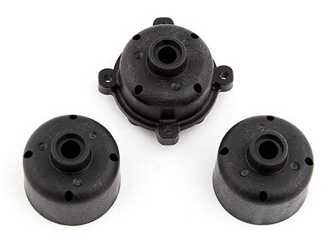 Team Associated 92080 Diff / Differential Cases For Front Center Rear RC10B64D - PowerHobby