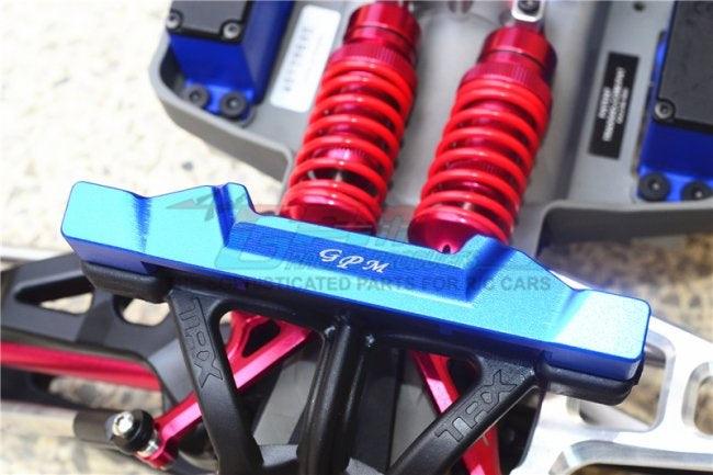 GPM ER2201F-BLUE ALUMINUM FRONT BODY POST MOUNT TRAXXAS E-REVO - PowerHobby