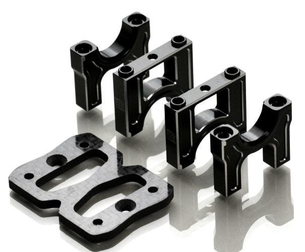 Exotek Racing 1924 HD Center Bulkhead Set W/Carbon Upper Plate Losi 8ight-XE - PowerHobby