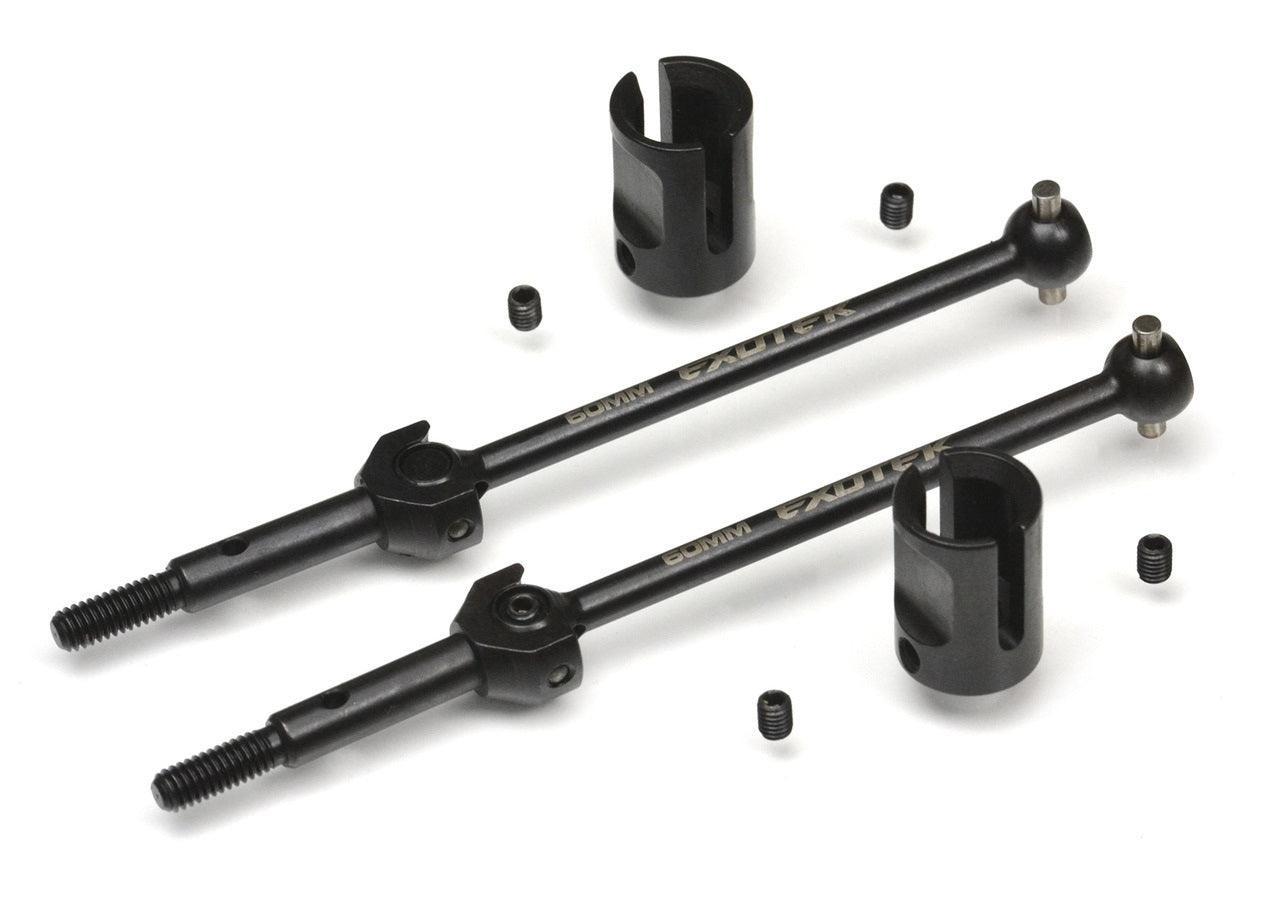 Exotek 2060 Traxxas Slash Drag HD Steel CVD Axle Set - PowerHobby