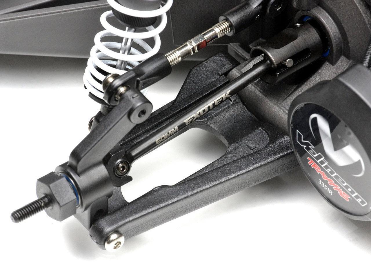 Exotek 2060 Traxxas Slash Drag HD Steel CVD Axle Set - PowerHobby