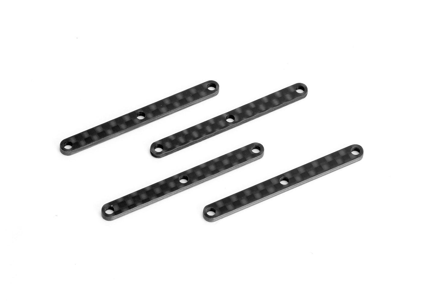 Powerhobby Sparko F8 Carbon Fiber Front Upper Arm Inserts (R/L) 1.5mm (4pcs) - PowerHobby