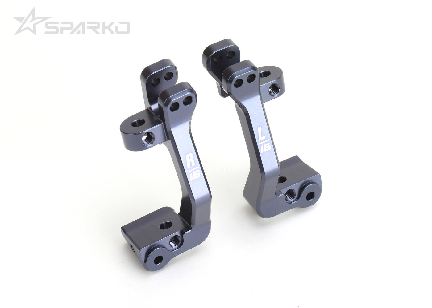 Powerhobby Sparko F8 7075 Aluminum Caster Block (Left & Right) (16°) - PowerHobby