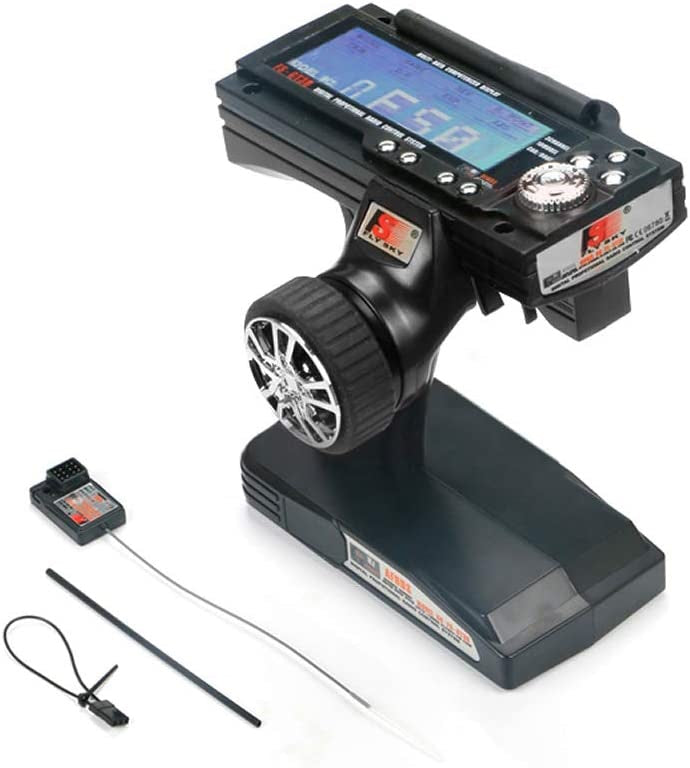 Flysky FS-GT3B 3CH Radio / Transmitter w FS-GR3E Receiver - PowerHobby