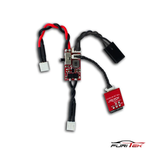 Furitek Igmelon Brushed Motor/ESC Combo w/ Motor Plate Axial SCX24 - PowerHobby