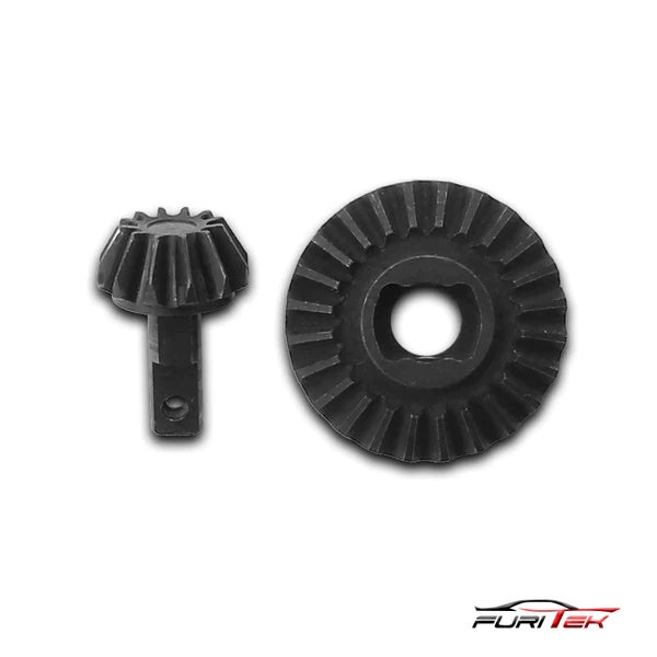 Furitek 1/24 Rampart Steel Pinion & Ring Gears - PowerHobby