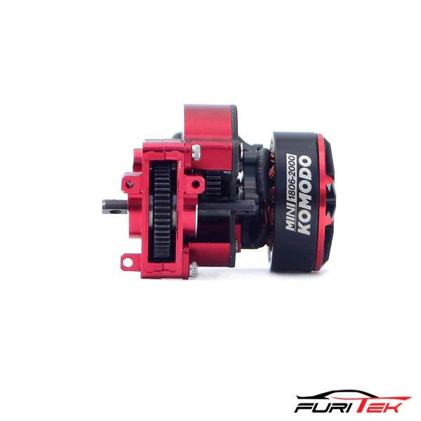 Furitek Mini Stellar Transmission & Mini Komodo Brushless Motor FCX24 & Cayman - PowerHobby