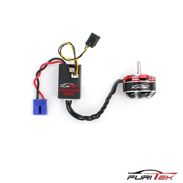 Furitek Mini Stellar Transmission Mini Komodo Brushless 2200kv Motor Axial SCX24 - PowerHobby
