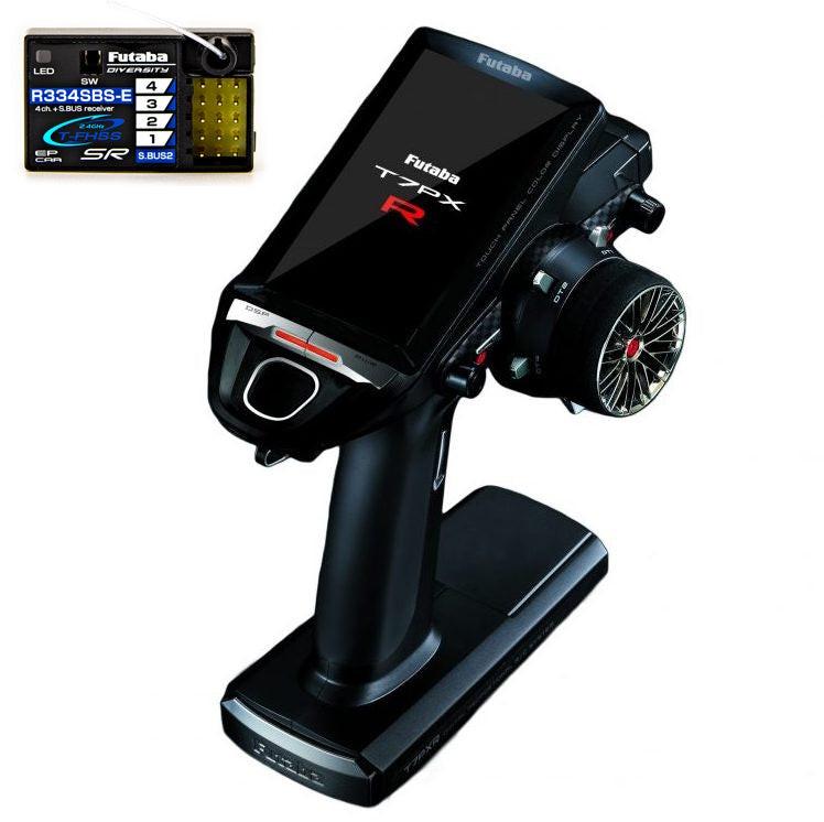 Futaba 7PXR 7-Channel 2.4GHz T-FHSS Radio System w/ R334SBSE Receiver - PowerHobby