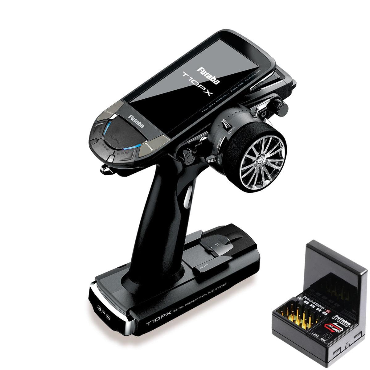 Futaba 10PX 2.4GHz 10-Channel T-FHSS Spec Radio System w/ R404SBSE Receiver - PowerHobby