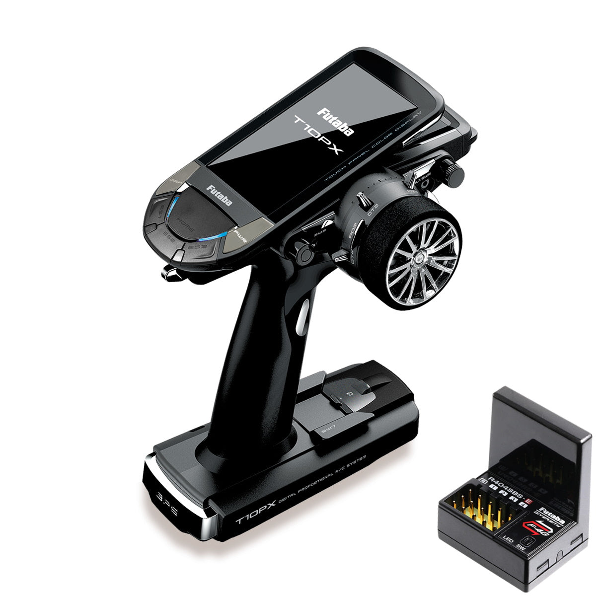 Futaba 10PX 2.4GHz 10-Channel T-FHSS Spec Radio System w/ R404SBSE Receiver - PowerHobby