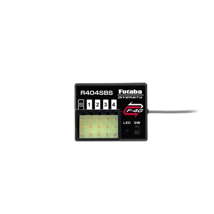 Futaba R404SBS SR/T-FHSS/S.Bus2 F-4G Telemetry Receiver - PowerHobby