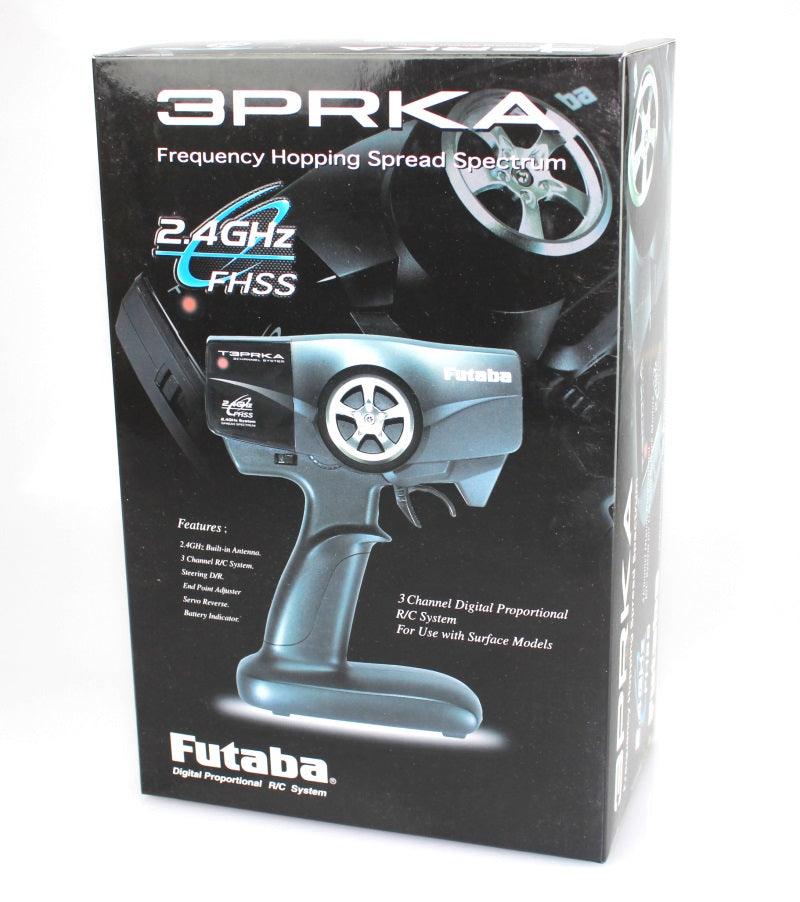 Futaba FUTK3100 3PRKA 3-Channel FHSS 2.4GHz Radio w/ R203GF Receiver - PowerHobby