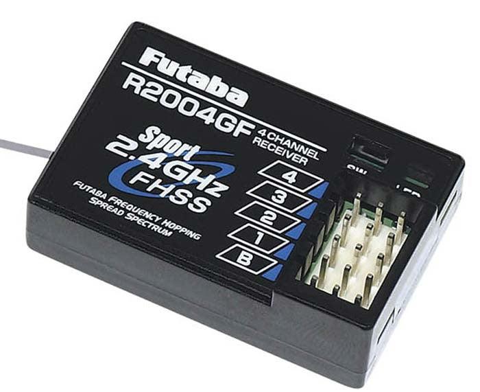 Futaba FUTL7617 R2004GF 4 Channel 2.4GHz FHSS Receiver - PowerHobby