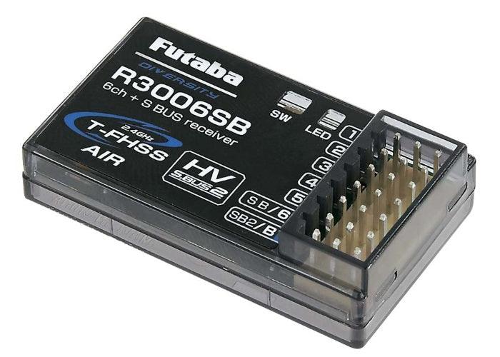 Futaba FUTL7683 R3006SB S.Bus/2 6Ch T-FHSS Telemetry Receiver - PowerHobby