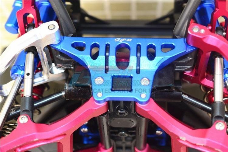 GPM Aluminum Front Upper Arm Stabilizer Blue Traxxas Unlimited Desert Racer - PowerHobby