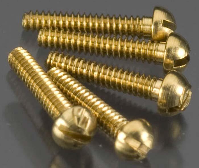 Woodland Scenics H802 Round Head Screws 00-90 1/4" (5) - PowerHobby