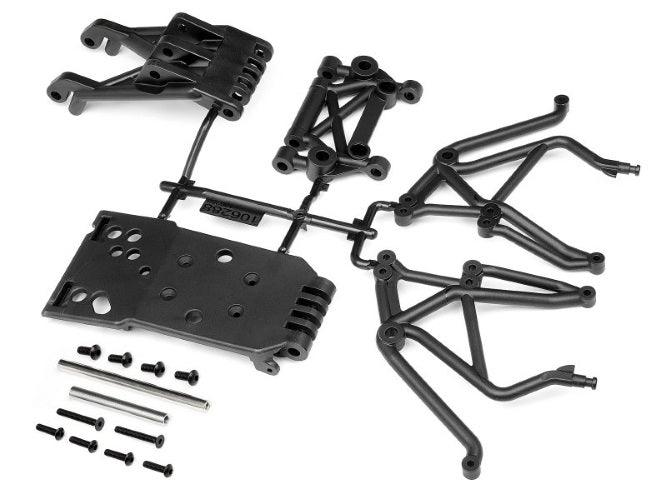 HPI Racing 106288 Rear Skid Plate Set Super 5SC Flux - PowerHobby