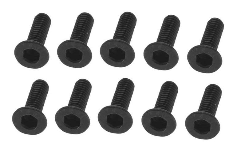 HPI Racing 113719 Flat Head Screw M2.5x8mm Hex (10) RS4 Sport 3 - PowerHobby