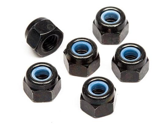 HPI Z663 Lock Nut M3 (6Pcs) 5.5mm Wrench Baja Savage WR8 Super Apache Vorza - PowerHobby