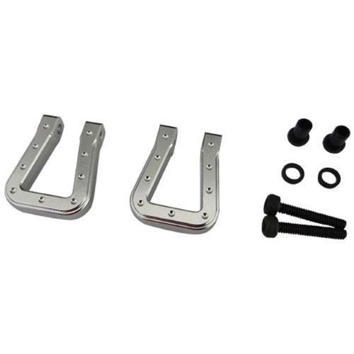 Hot Racing ACC808MF08 Silver Aluminum Monster Flat Hook Rock Crawler - PowerHobby