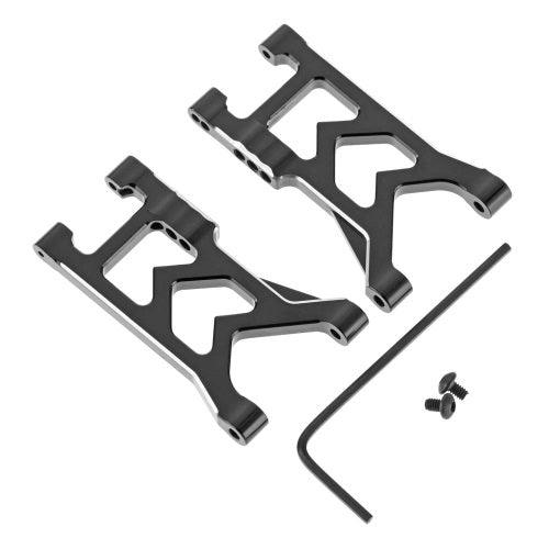 Hot Racing LTN5501 Aluminum Lower Suspension Arm Set Black LaTrax Teton / SST - PowerHobby