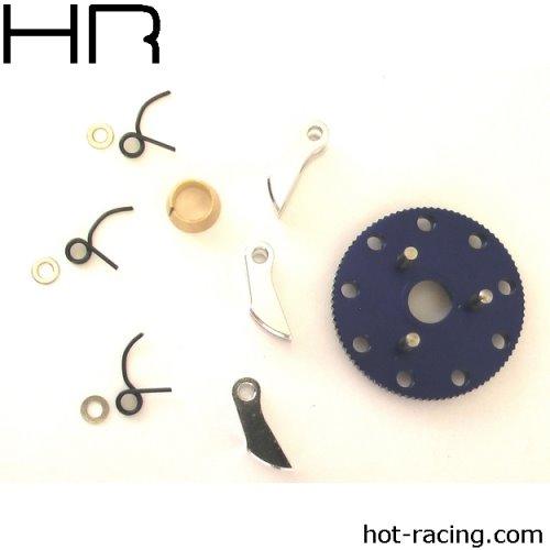 Hot Racing HRATRX100S306 3.3 Light Weight Flyweheel 3-Shoe Clutch Kit - PowerHobby