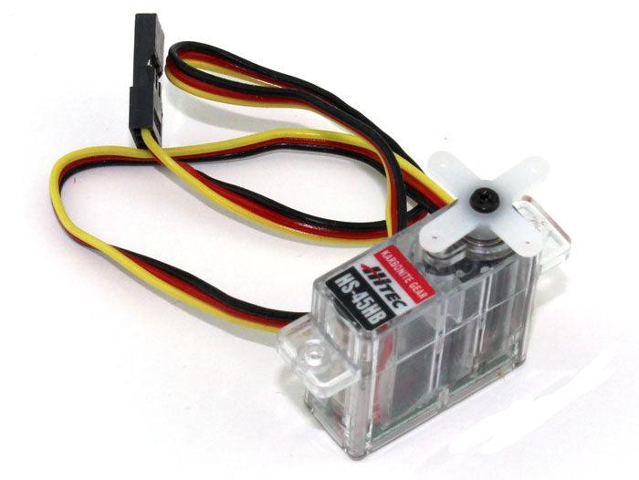 Hitec HS-45HB AGTT Feather High Speed / Torque Servo 33045S HS45HB HS-45 HB - PowerHobby