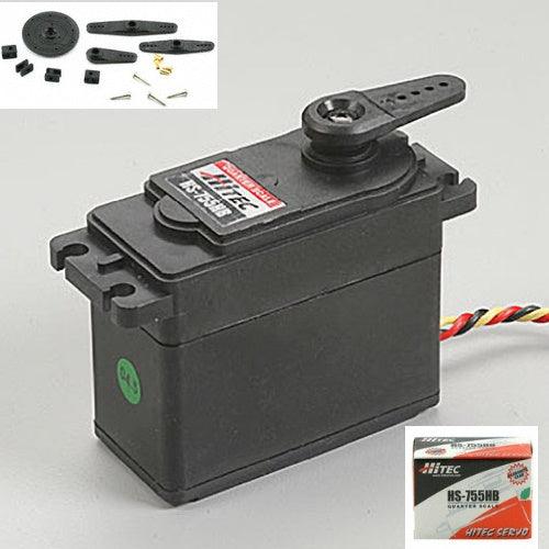 Hitec HS-755HB Karbonite Giant Scale Servo 33755S HS755HB/HS755/755 - PowerHobby