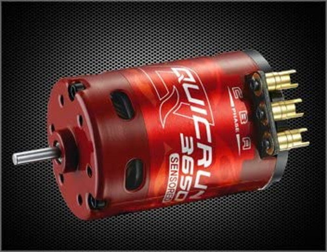 Hobbywing 30404303 quicrun-3650 13.5t 2700KV Sensored Motor - PowerHobby