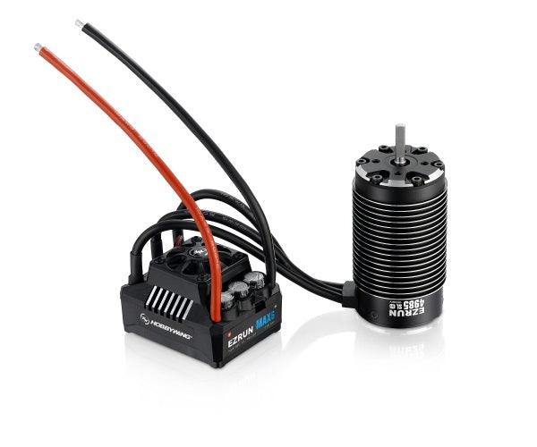 Hobbywing EZRun MAX6 V3 Sensorless Brushless ESC & Motor 1650kVCombo w/4985SL - PowerHobby
