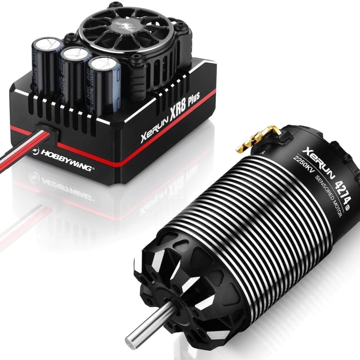 Hobbywing XR8 Plus Combo G2S ESC + 4274 G3 Motor 2250kv - PowerHobby