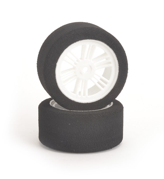 Contact 12mm Hex 30mm 1/10 Nitro Sedan Foam Rear Tires (2) 37 Shore - PowerHobby