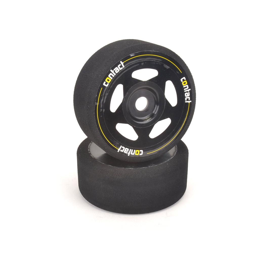 Contact JB25B GT8 / Rally Glued Foam Tires 103mm 25 Shore Black (2) - PowerHobby