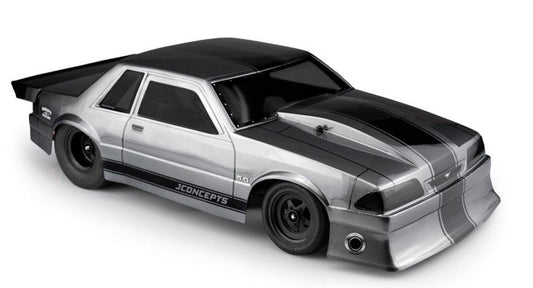 Jconcepts 0362 1991 Ford Mustang Clear Fox Body For SCT Trucks - PowerHobby