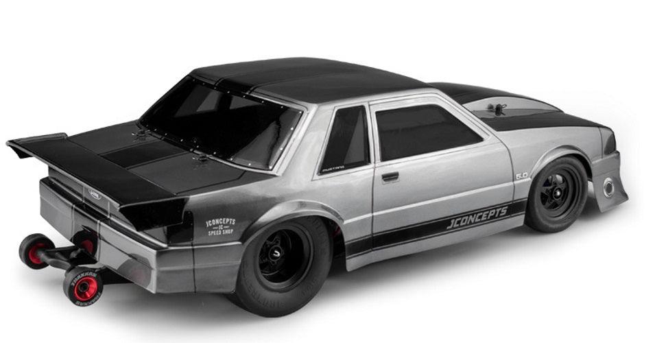 Jconcepts 0362 1991 Ford Mustang Clear Fox Body For SCT Trucks - PowerHobby