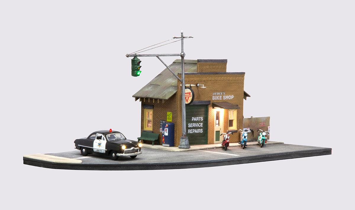 Woodland JP5666 HO Scale Mast Arm Traffic Lights - PowerHobby