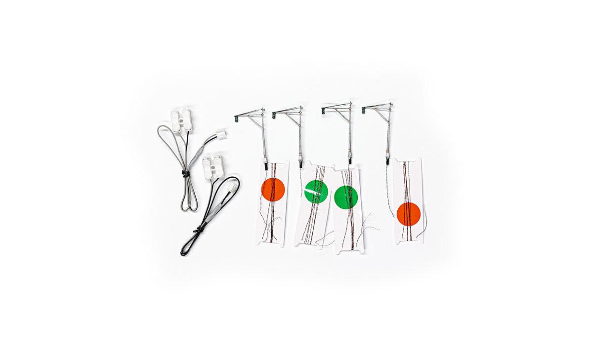 Woodland JP5666 O Scale Mast Arm Traffic Lights - PowerHobby