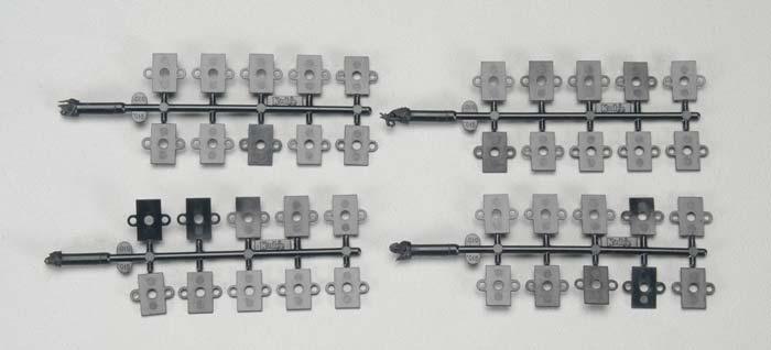 Kadee #211 HO Draft Gear Shims #4-9 Couplers (20) - PowerHobby
