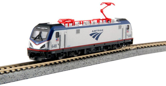 Kato 137-3003 N Scale Locomotive Siemens ACS-64 Amtrak Road #648 - PowerHobby