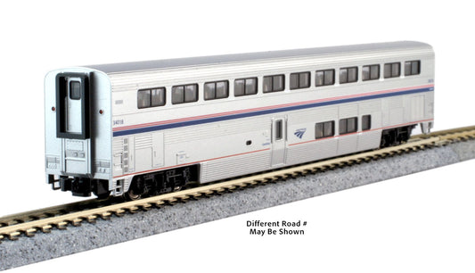 Kato 156-0980 N Scale Amtrak Superliner Coach Phase VI #34026 - PowerHobby